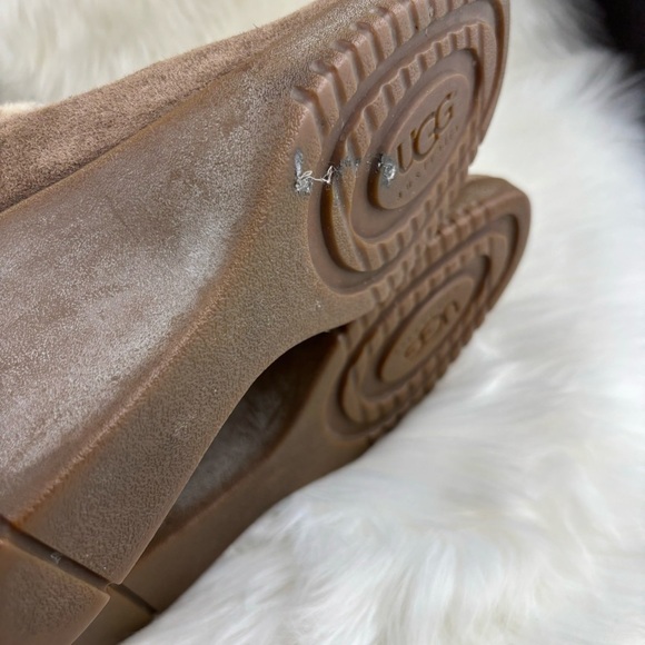 UGG TALL WINTER WEDGES PULL UP BOOTS SIZE 8 - Picture 10 of 15